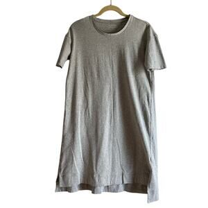 Eileen Fisher Gray Short Sleeve Dress Sz XS